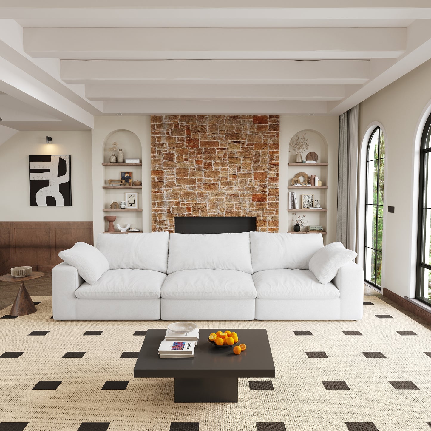 Oakridge Contemporary Cloud Modular Sofa