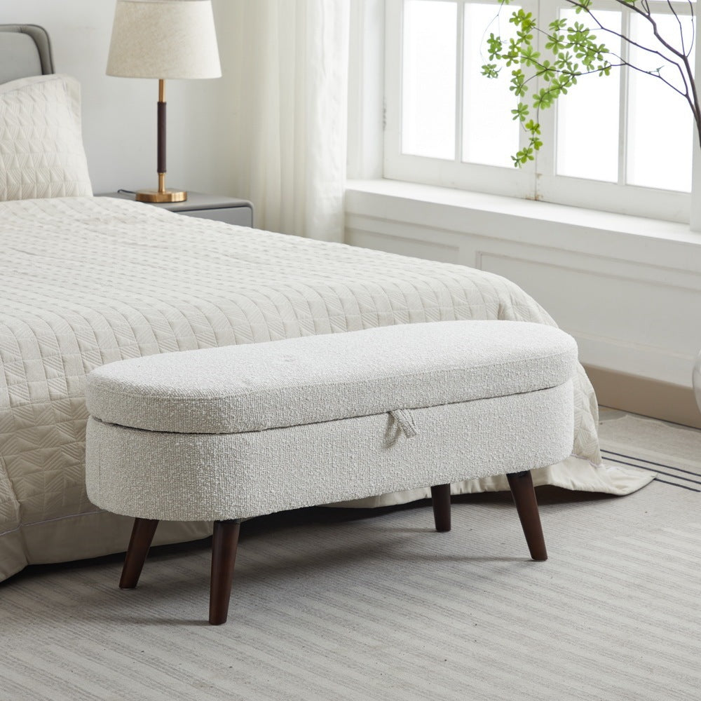 Napa Modern Basics Upholstered Storage Ottoman