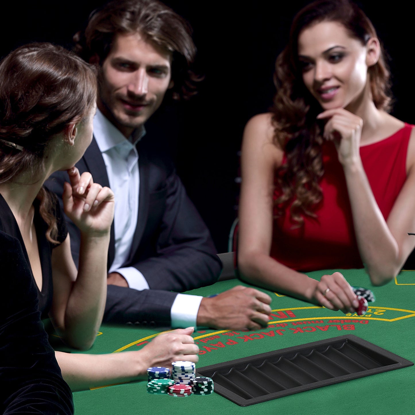 Silverleaf Contemporary Poker Table Foldable