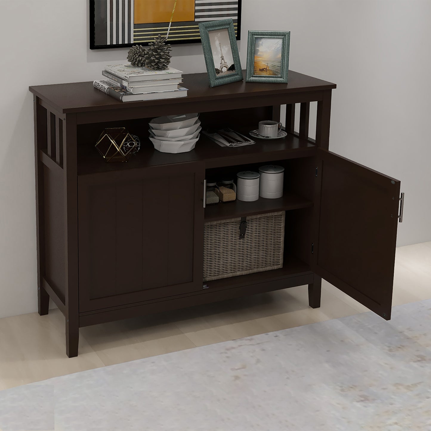 Justo Modern Kitchen Buffet Cabinet