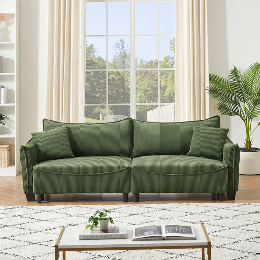 Napa Mid-Century Corduroy Sofa Bed