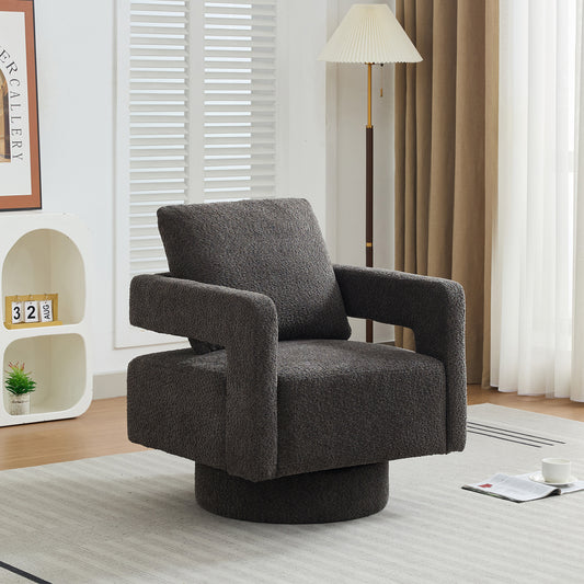 Lazzareschi Contemporary Swivel Accent Chair