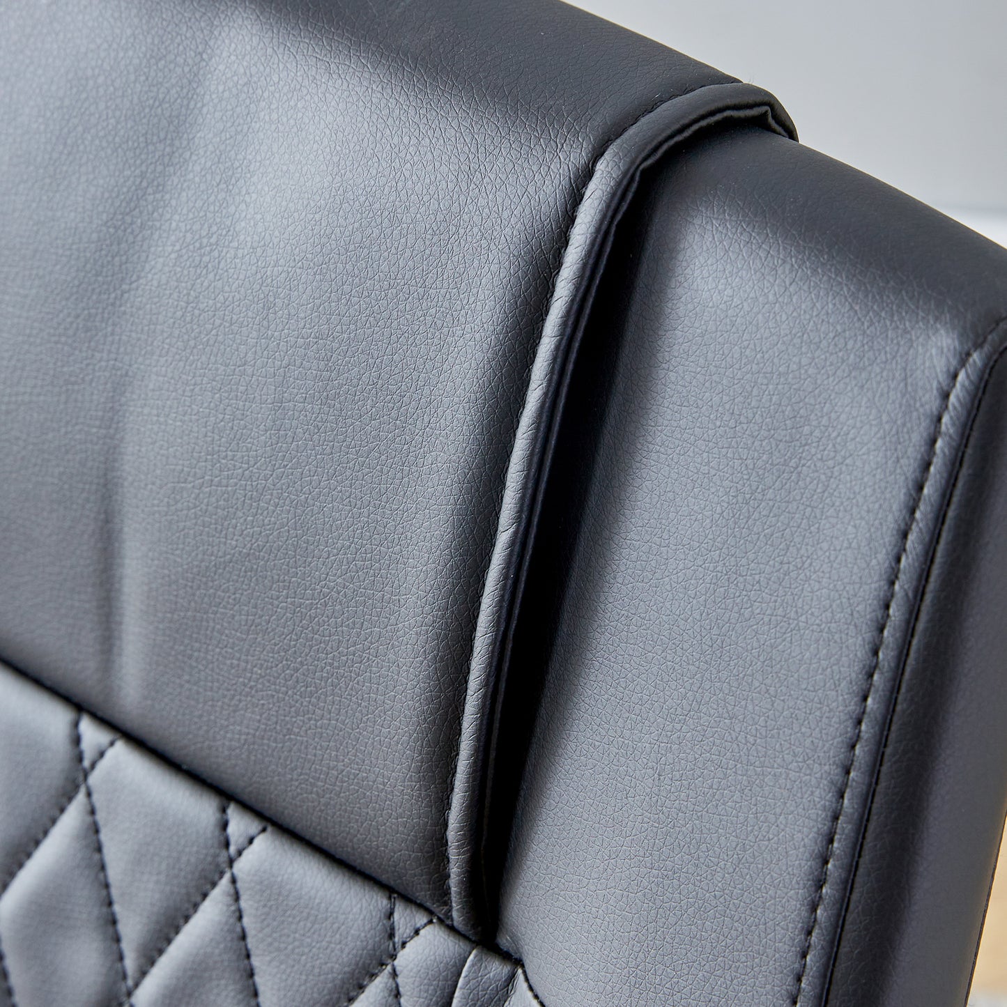 Eda Modern Faux Leather Chairs