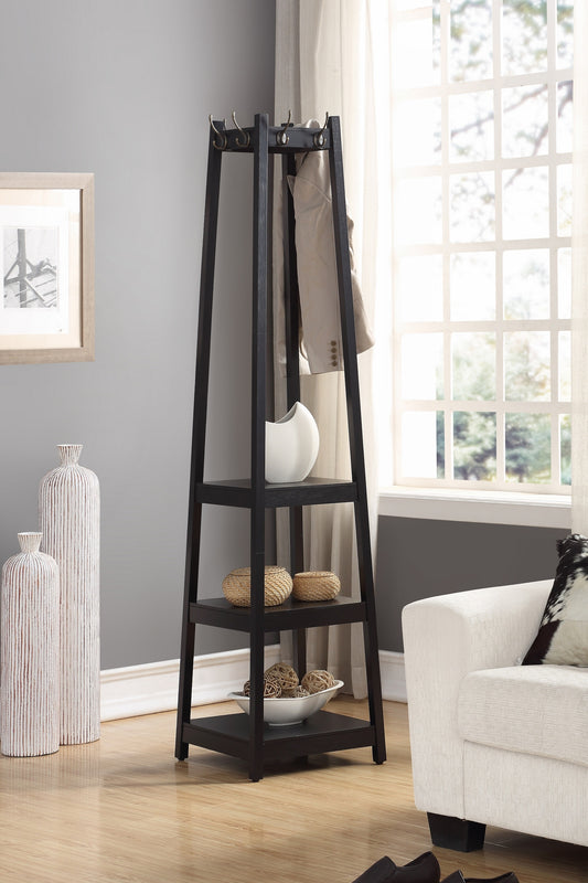Justo Modern Arles Oak Metal Rack