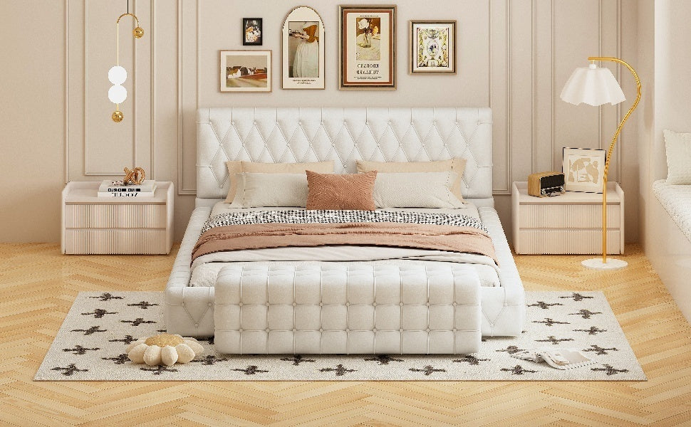 Emery Contemporary Upholstered Queen Bedroom Set