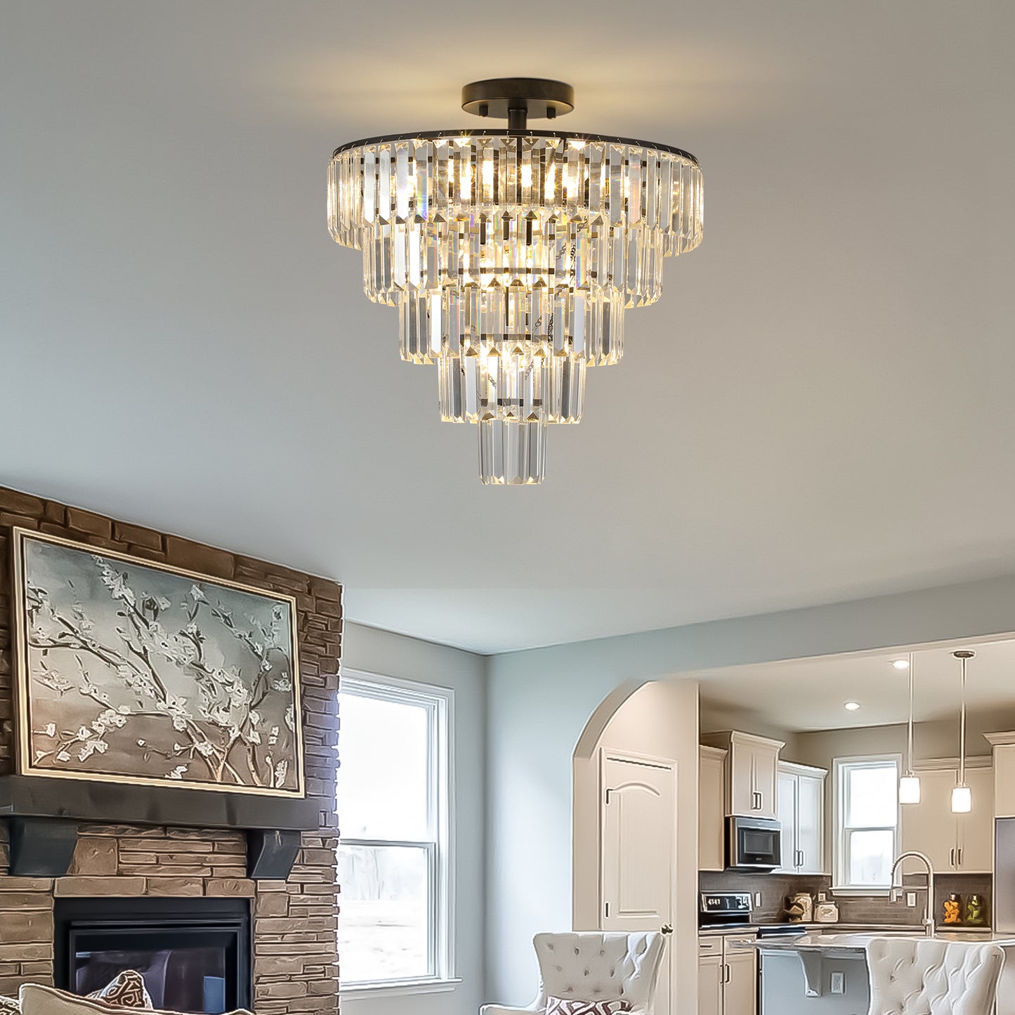 Oakridge Modern Crystal Chandelier