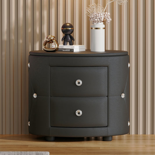 Luz Modern Elegant PU Nightstand