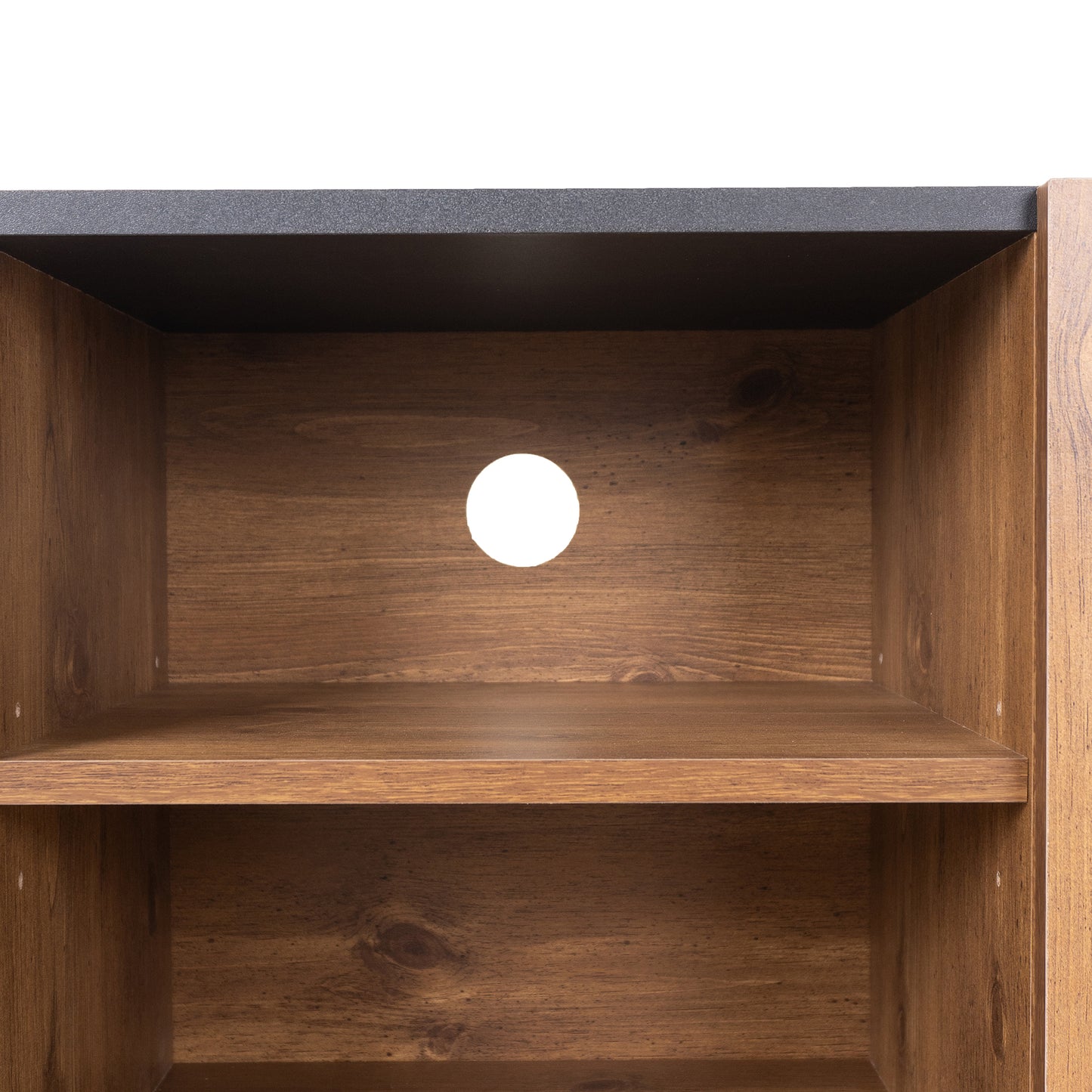 Mission Mid-Century TV Stand Console Table Entertainment