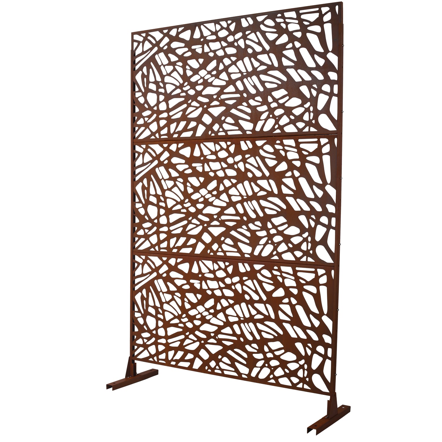 Bartholomew Industrial Metal Privacy Screen