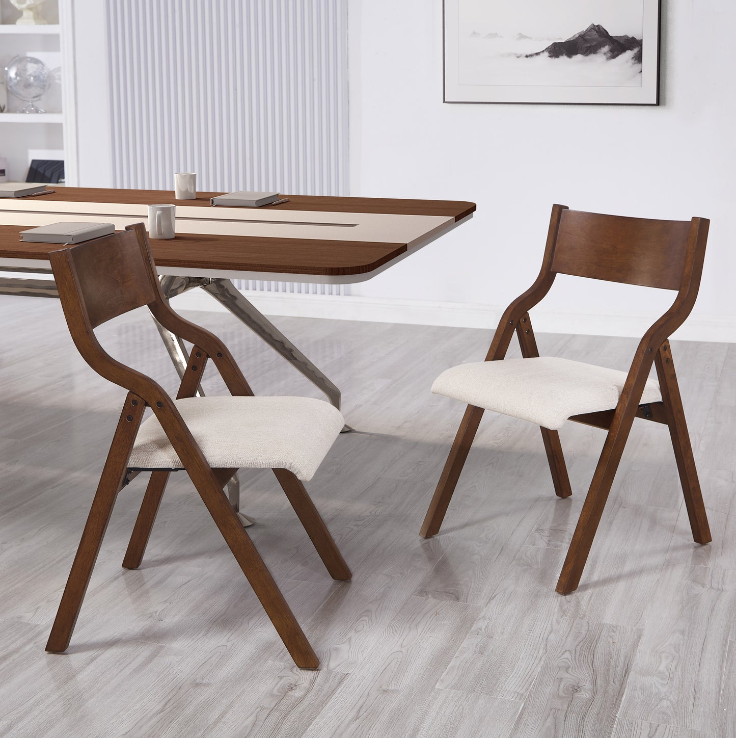 Jiron Mid-Century Folding Dining Chair