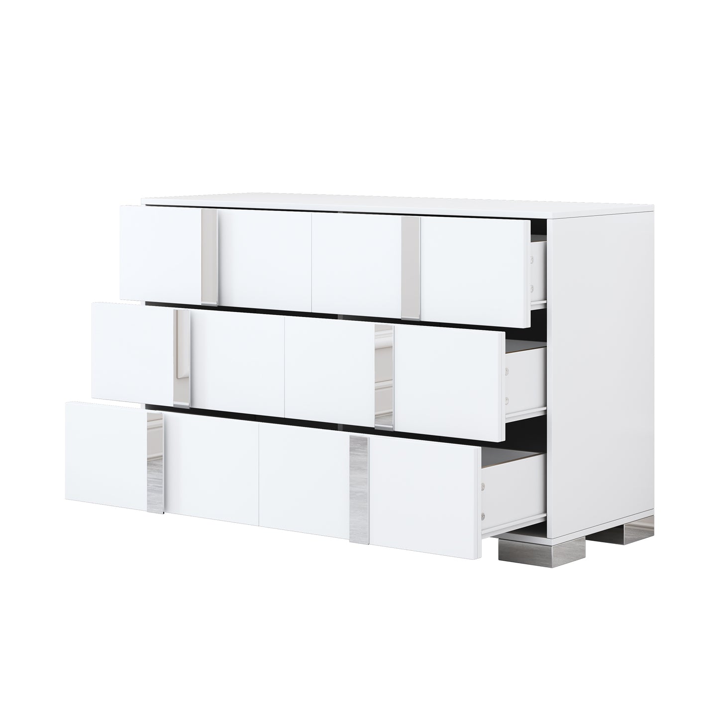 Sonoma Contemporary LED Upholstered Bedroom Set