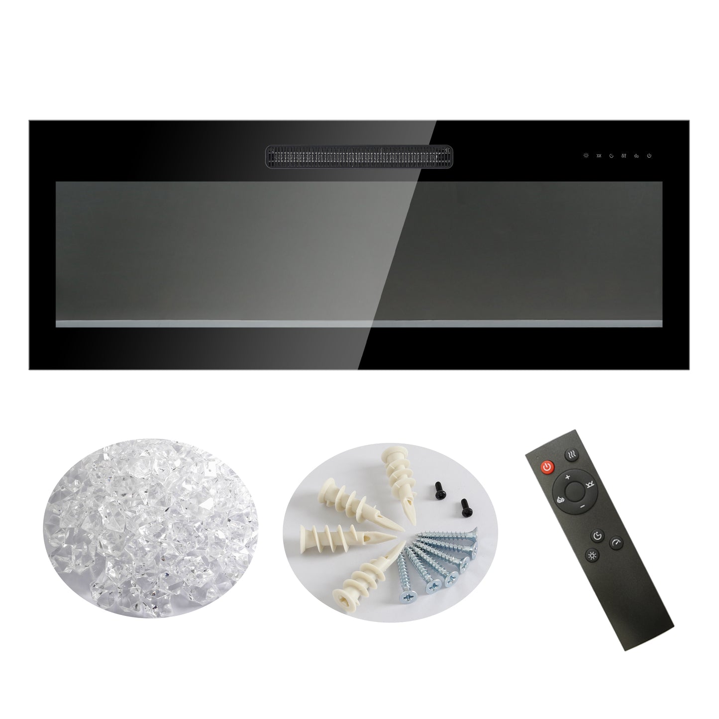Marites Modern Ultra Thin Wall Fireplace