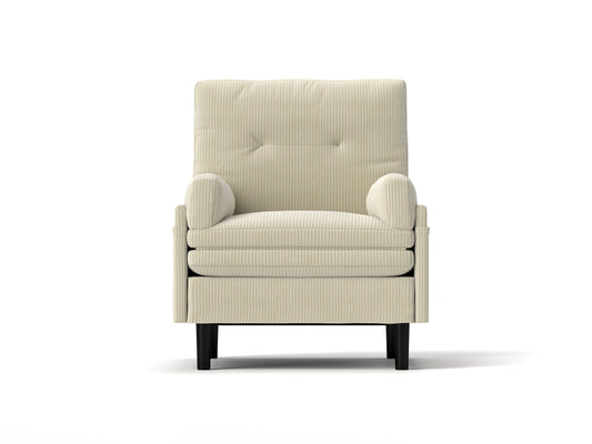 Justo Contemporary Corduroy Convertible Chair