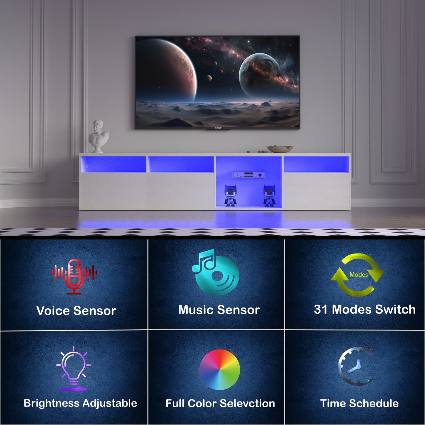 Luz Modern TV Stand