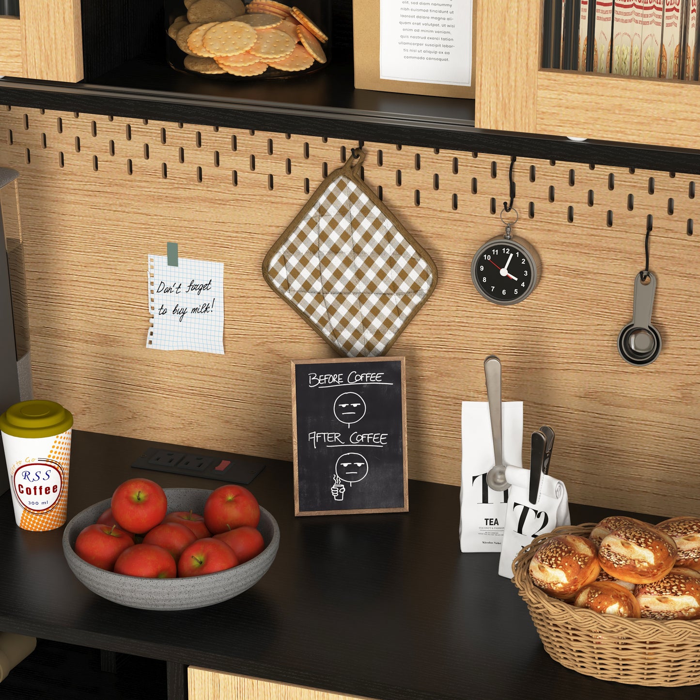 Somerset Modern Velvet Buffet Sideboard Cabinet