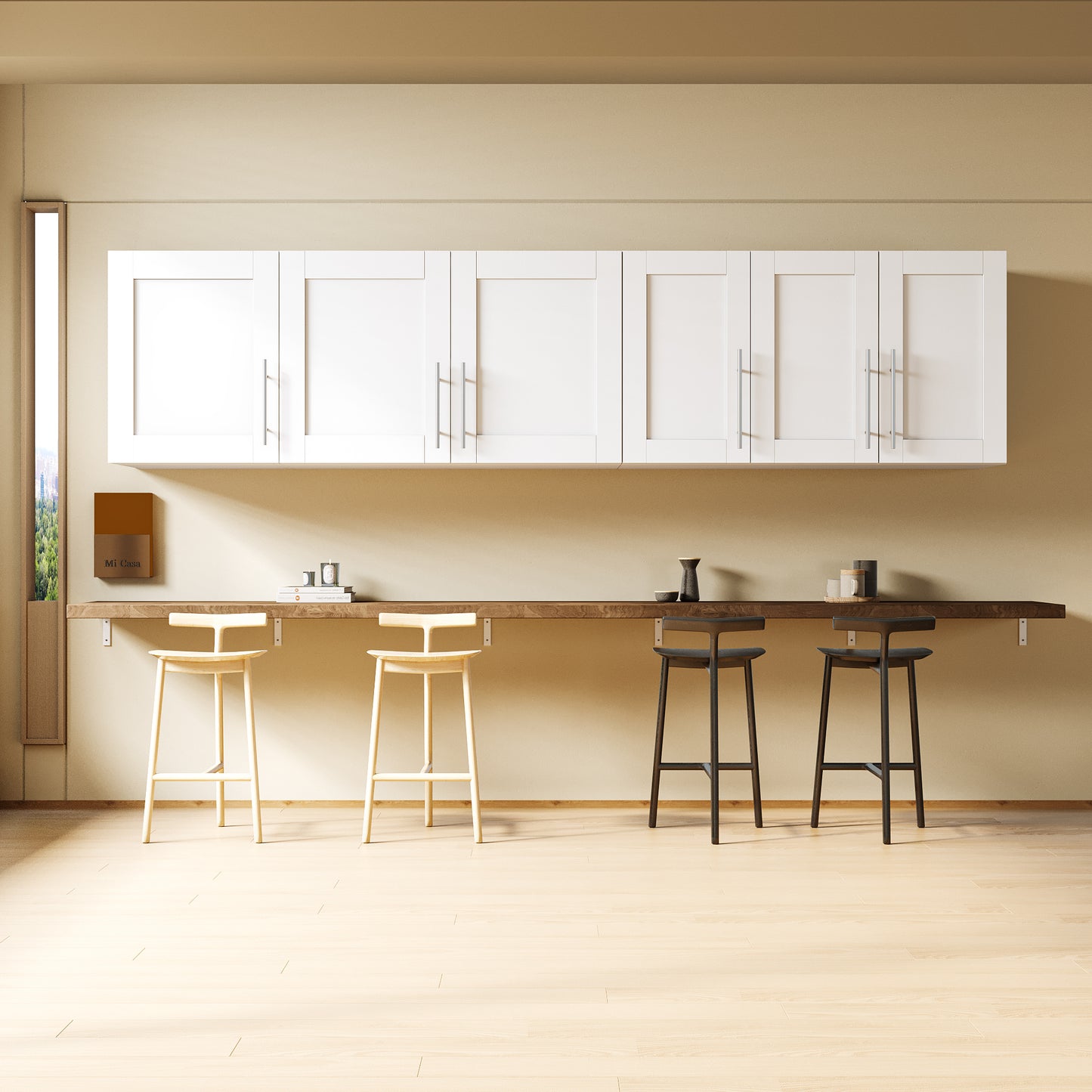 Elmcrest Modern Stackable Storage Cabinet