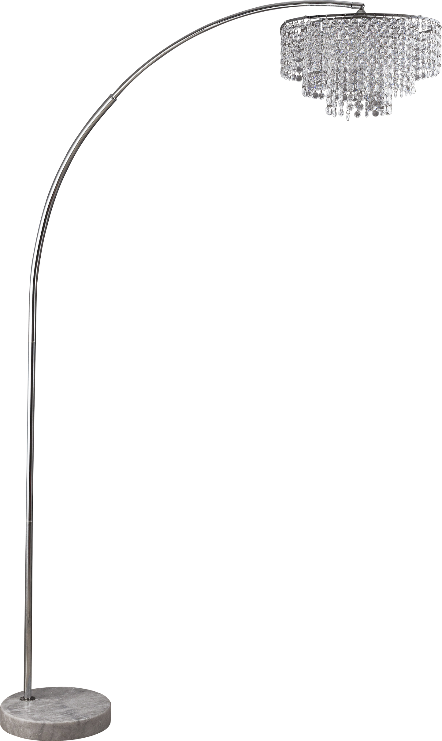 Luz Contemporary Arch Hanging Lamp