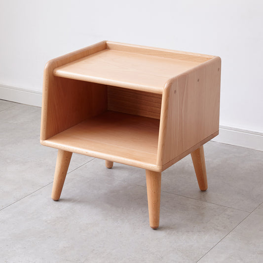 Fremont Modern Solid Wood Bedside Cabinet