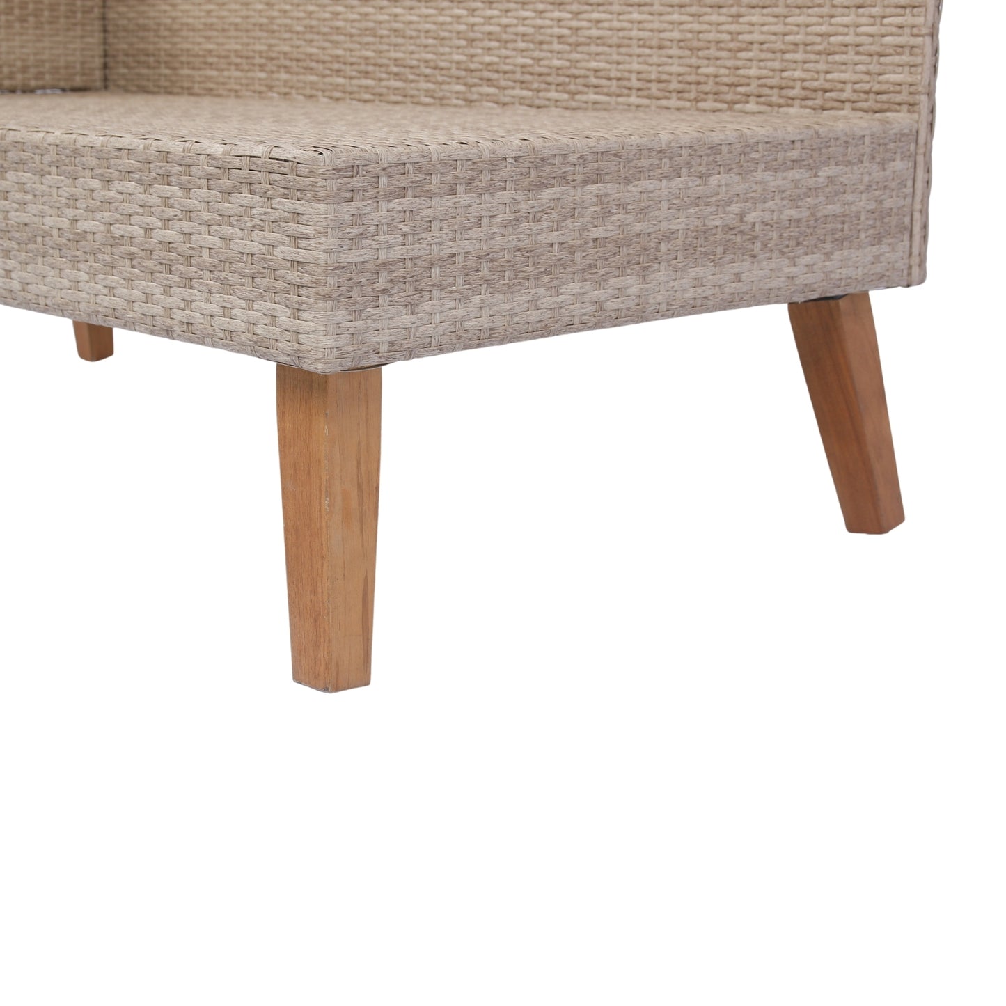 Bartholomew Modern Rattan Outdoor Sofa