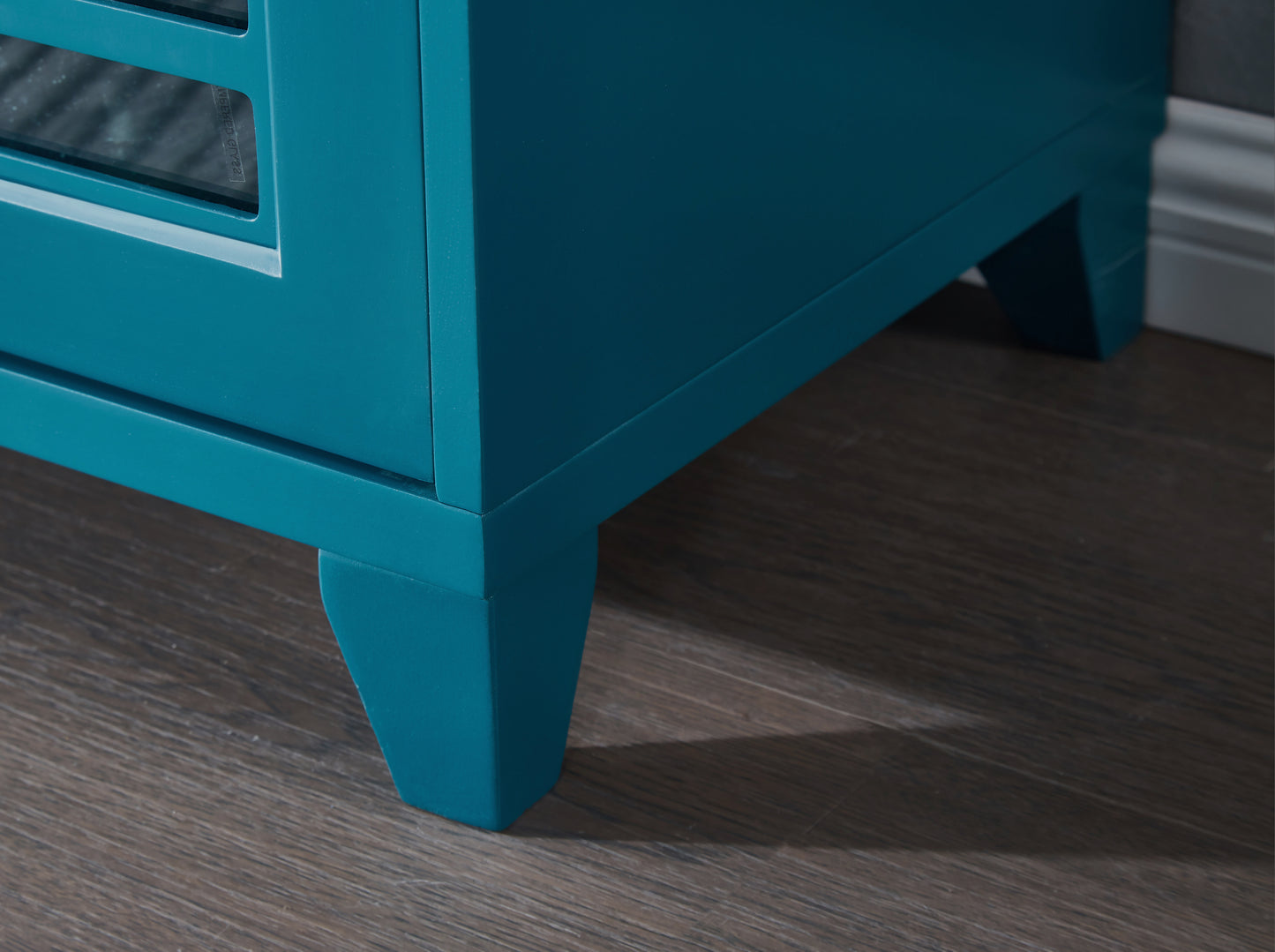 Elmcrest Traditional Velvet Sideboard Buffet Table