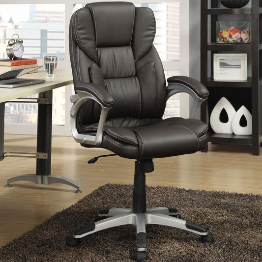 Emery Modern Swivel Chair with Armrest
