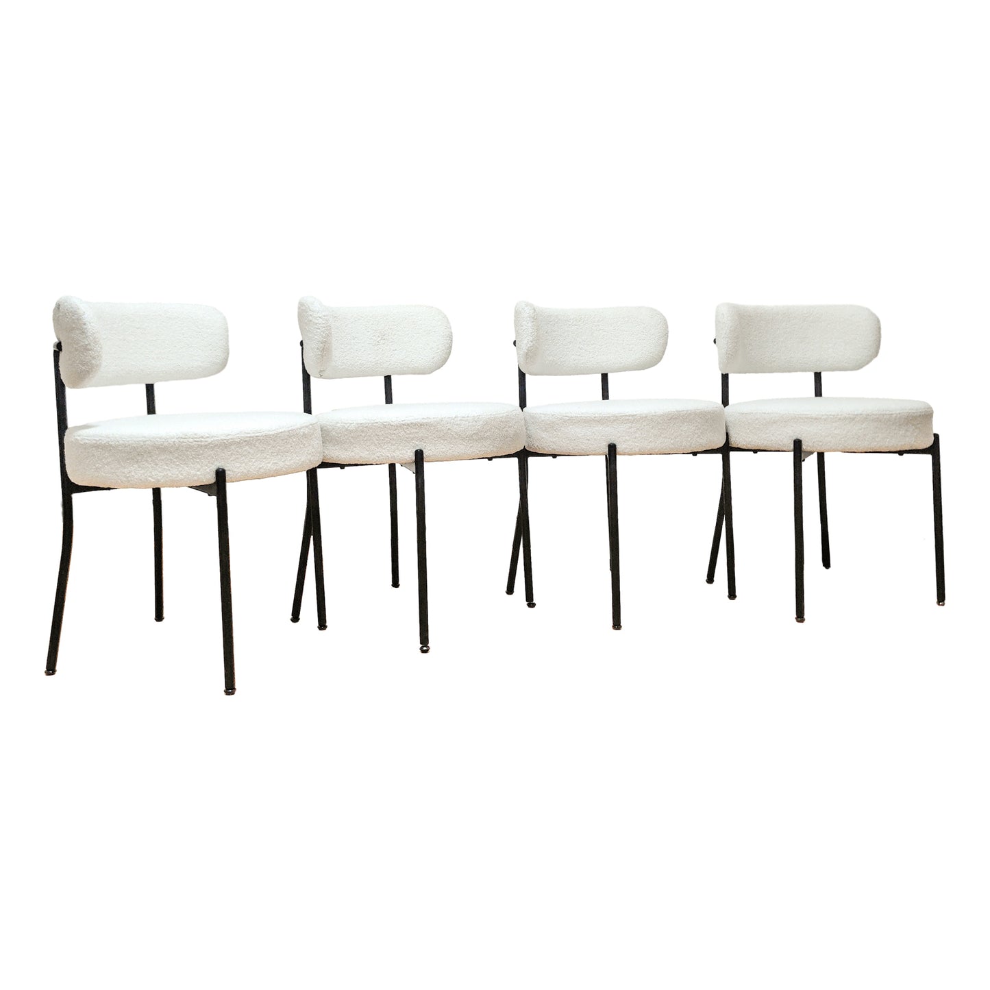 Marcel Modern Boucle Dining Chair Set