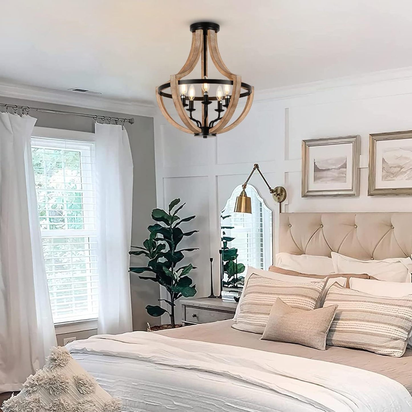 Ghivi Traditional Farmhouse Chandelier
