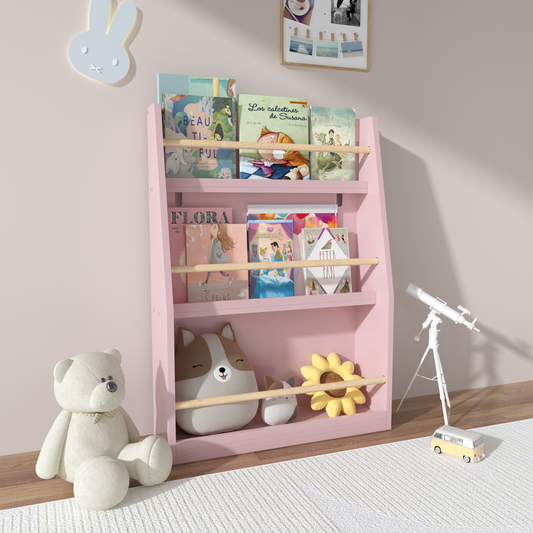 Justo Contemporary Kids Book Rack