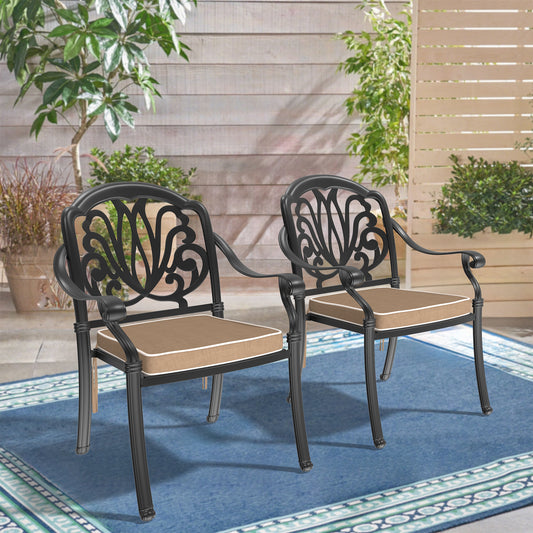 Marcel Modern Aluminum Patio Chair
