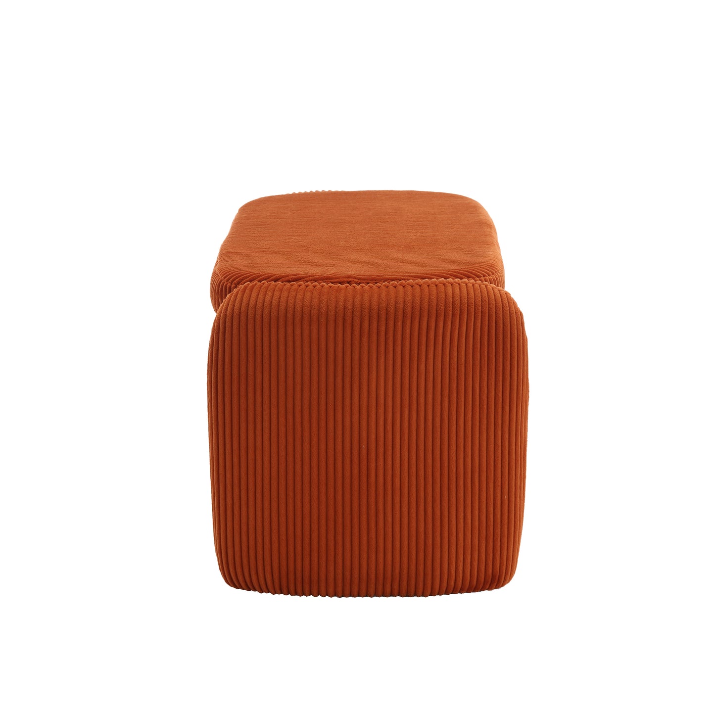 Calista Contemporary Upholstered Storage Ottoman