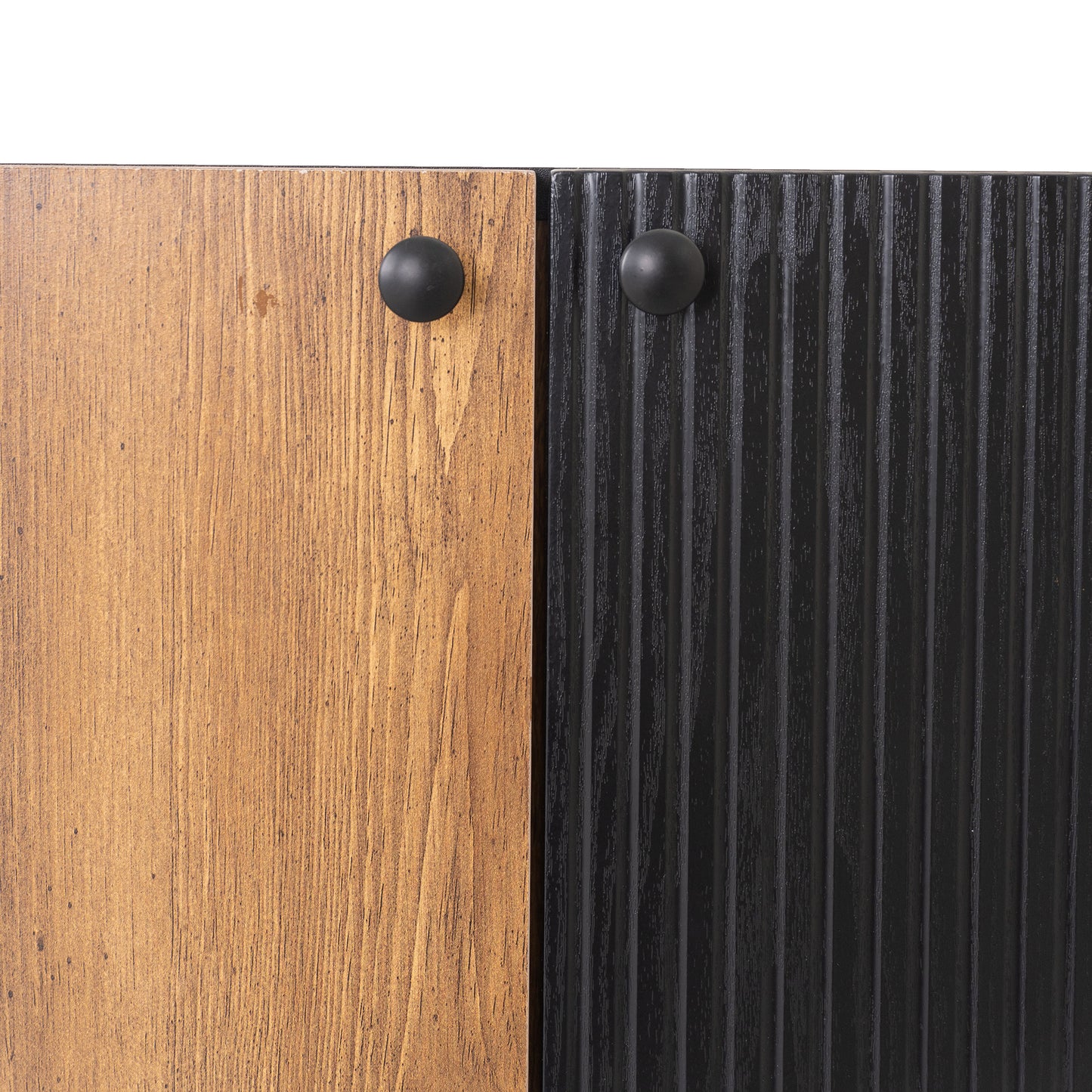 Mission Mid-Century TV Stand Console Table Entertainment