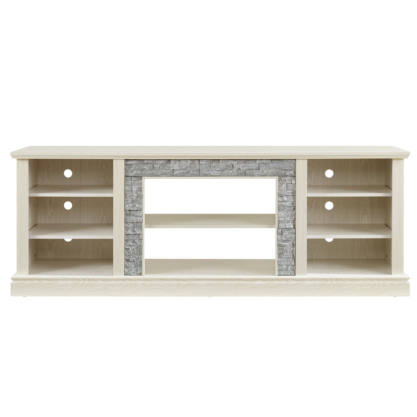 Fremont Modern Large TV Desk Storage Rack