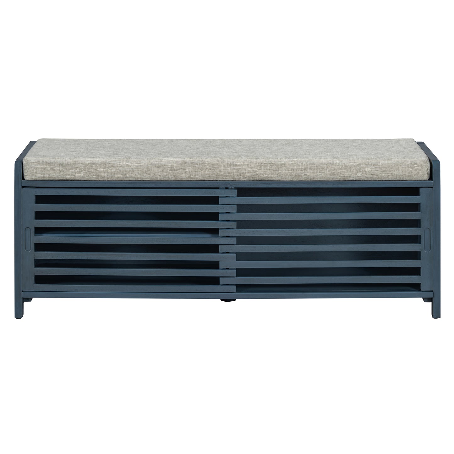 Lula Modern Shutter Storage Bench