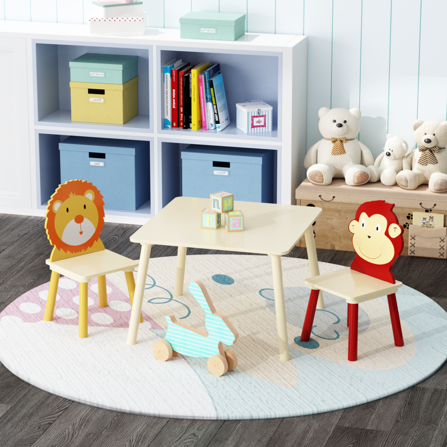 Napa Craftsman Toddler Activity Table Set