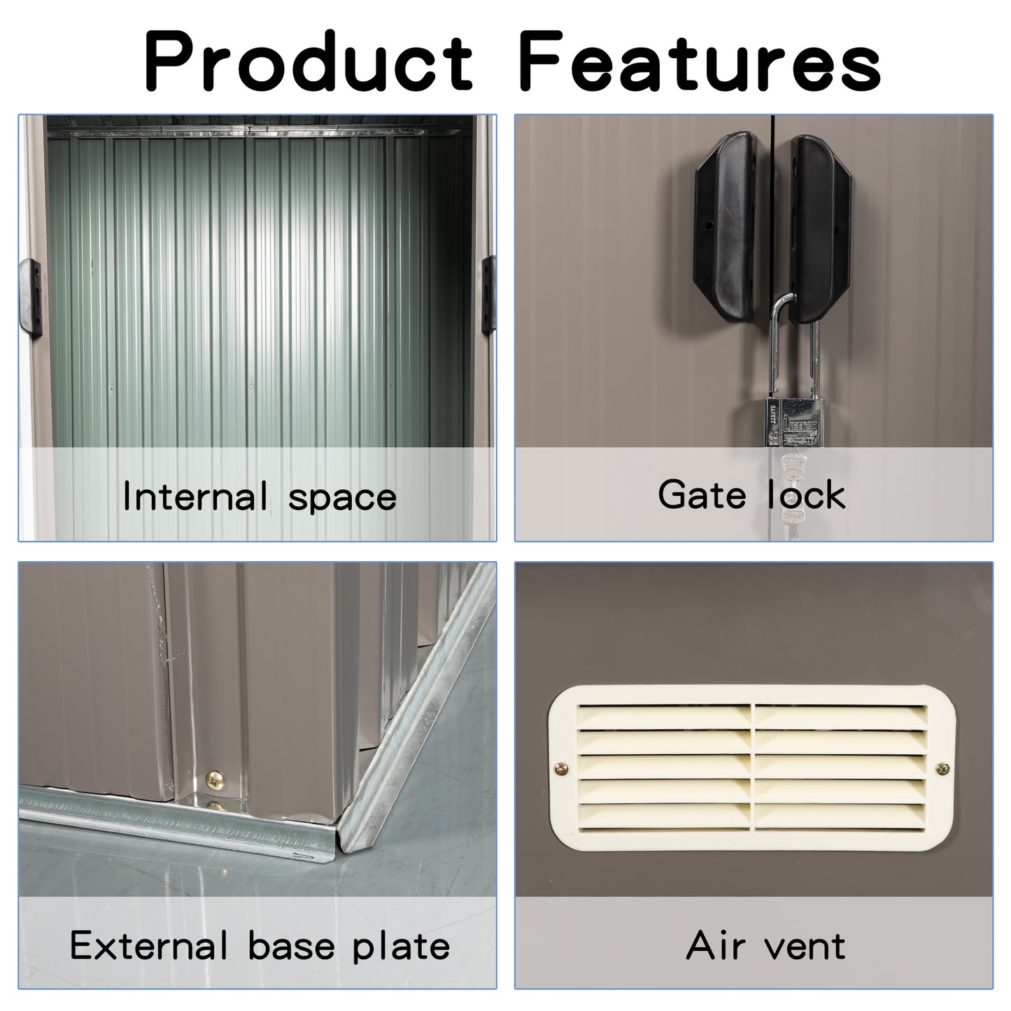 Mission Industrial Outdoor Metal Shed
