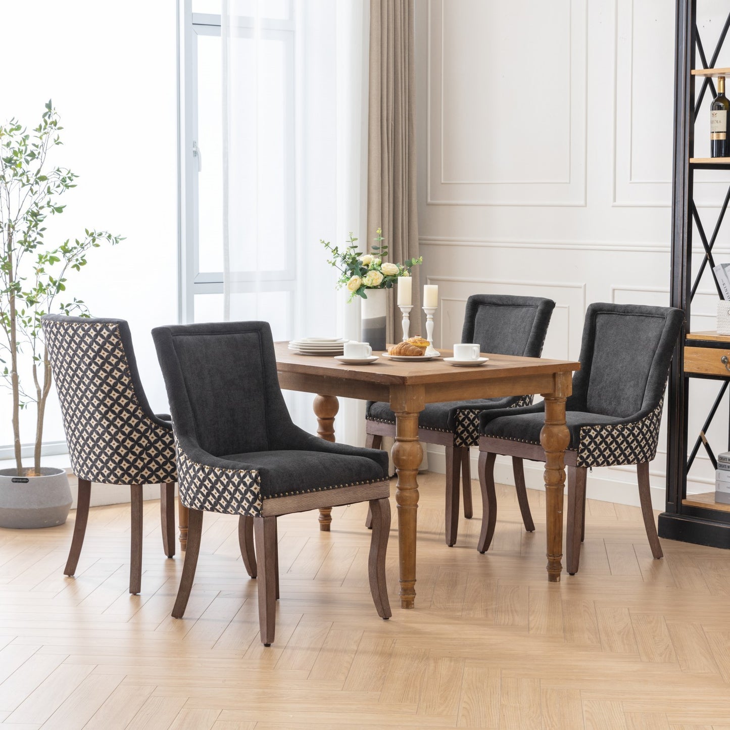 Somerset Modern Ultra Fabric Dining Chair