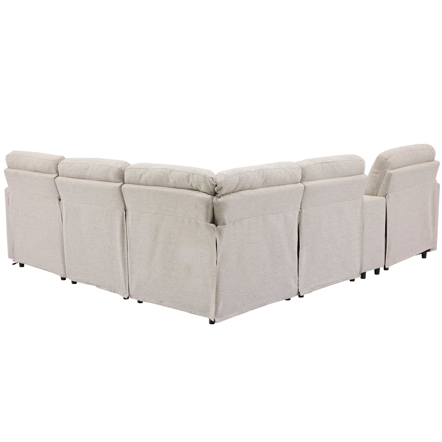 Fremont Modern Power Recliner Sectional Sofa