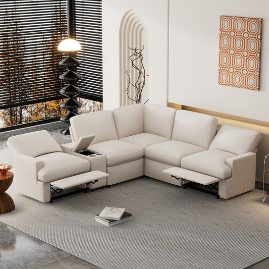 Fremont Modern Power Recliner Sectional Sofa