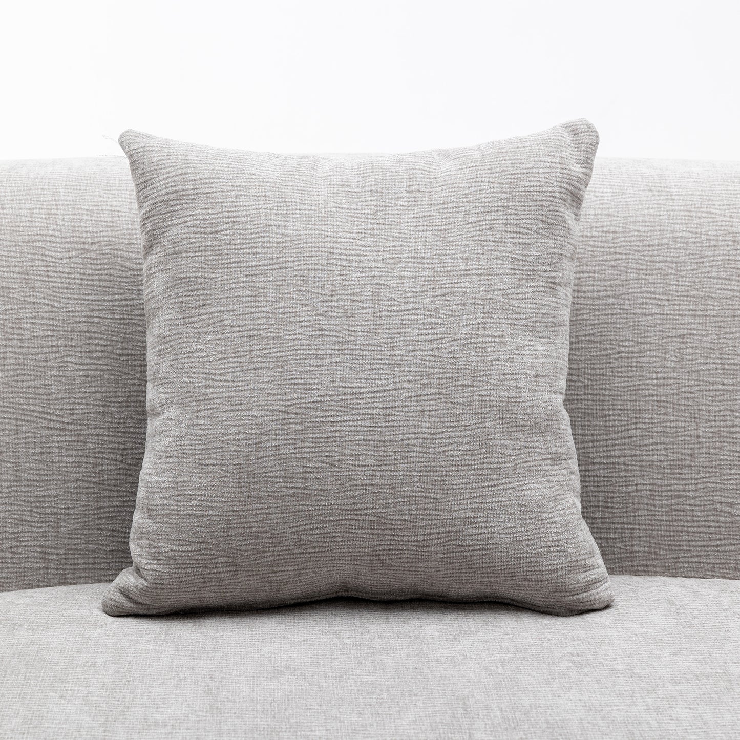 Healdsburg Contemporary Chenille Curved Sectional
