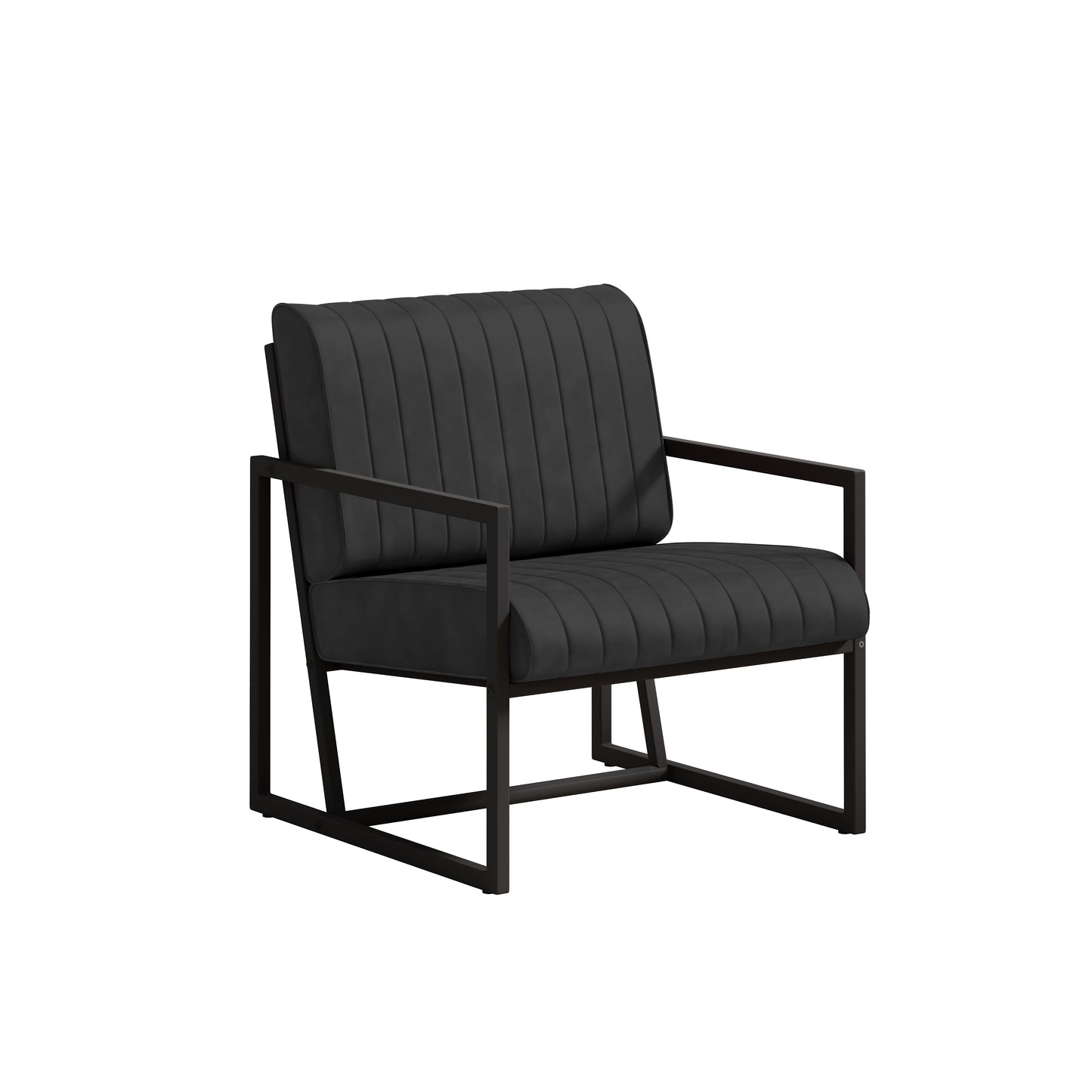 Centerville Modern Padded Backrest Armchair