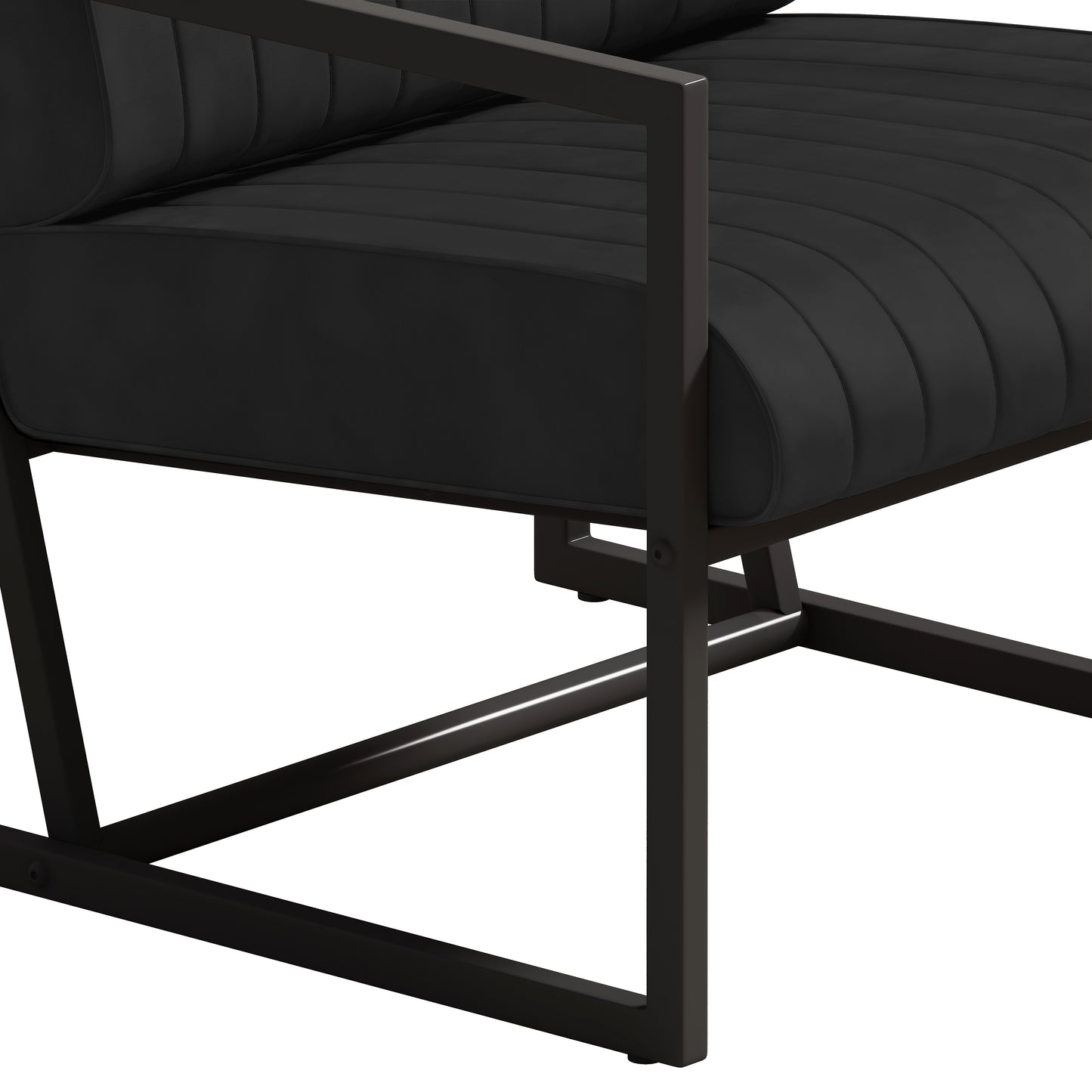 Centerville Modern Padded Backrest Armchair