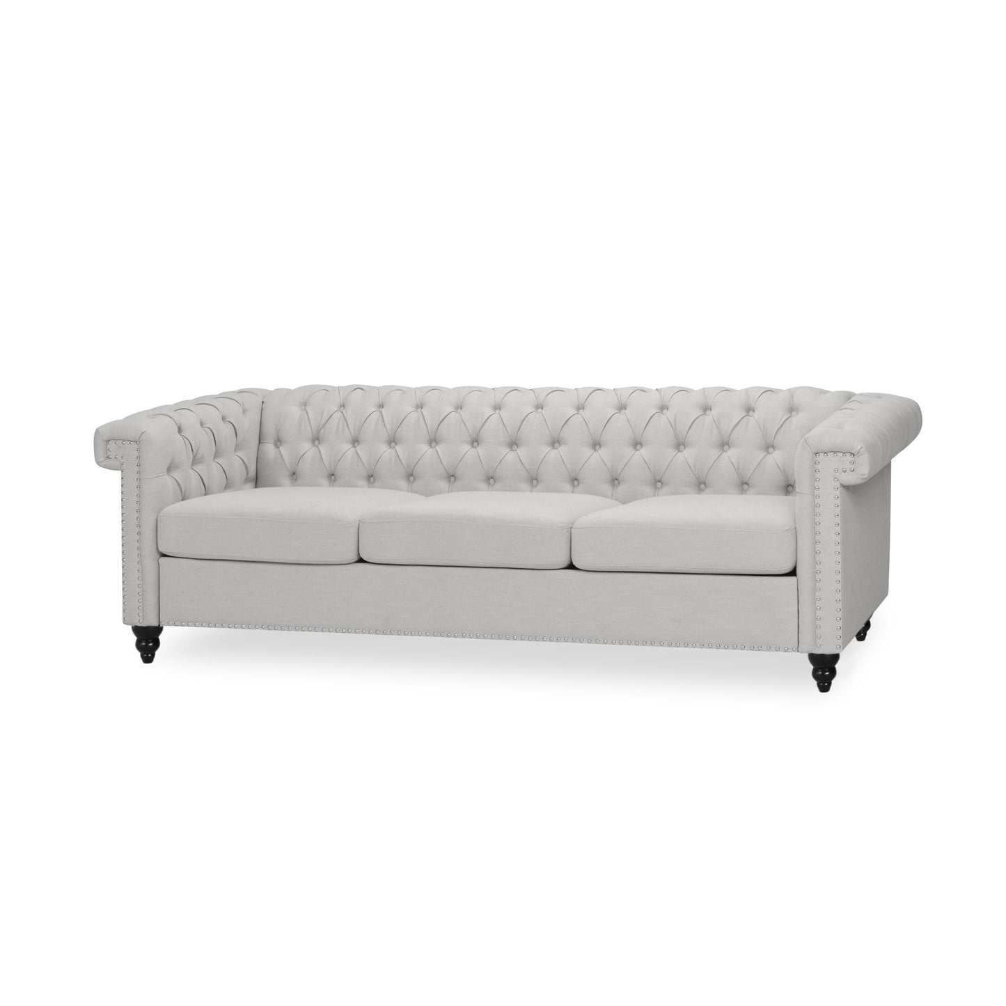Emery Traditional Velvet Classic Sofa