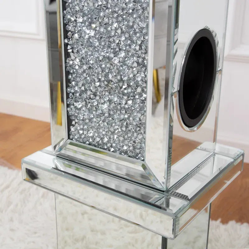 Bartholomew Modern Crushed Diamond Wine Holder