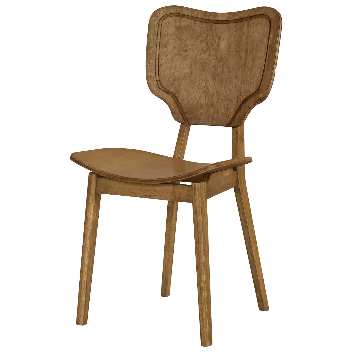 Ghivi Mid-Century 7-Piece Curved Back Dining Set