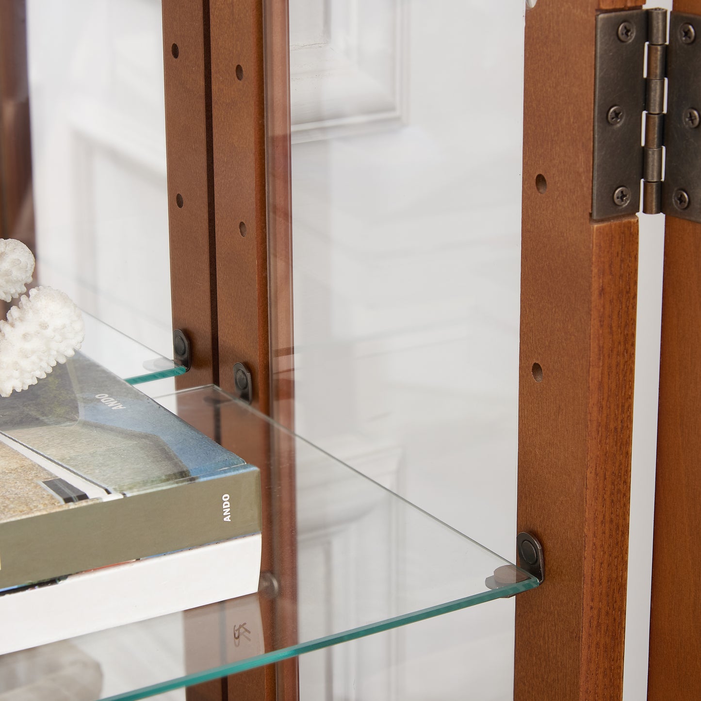 Jiron Traditional Mirrored Display Cabinet