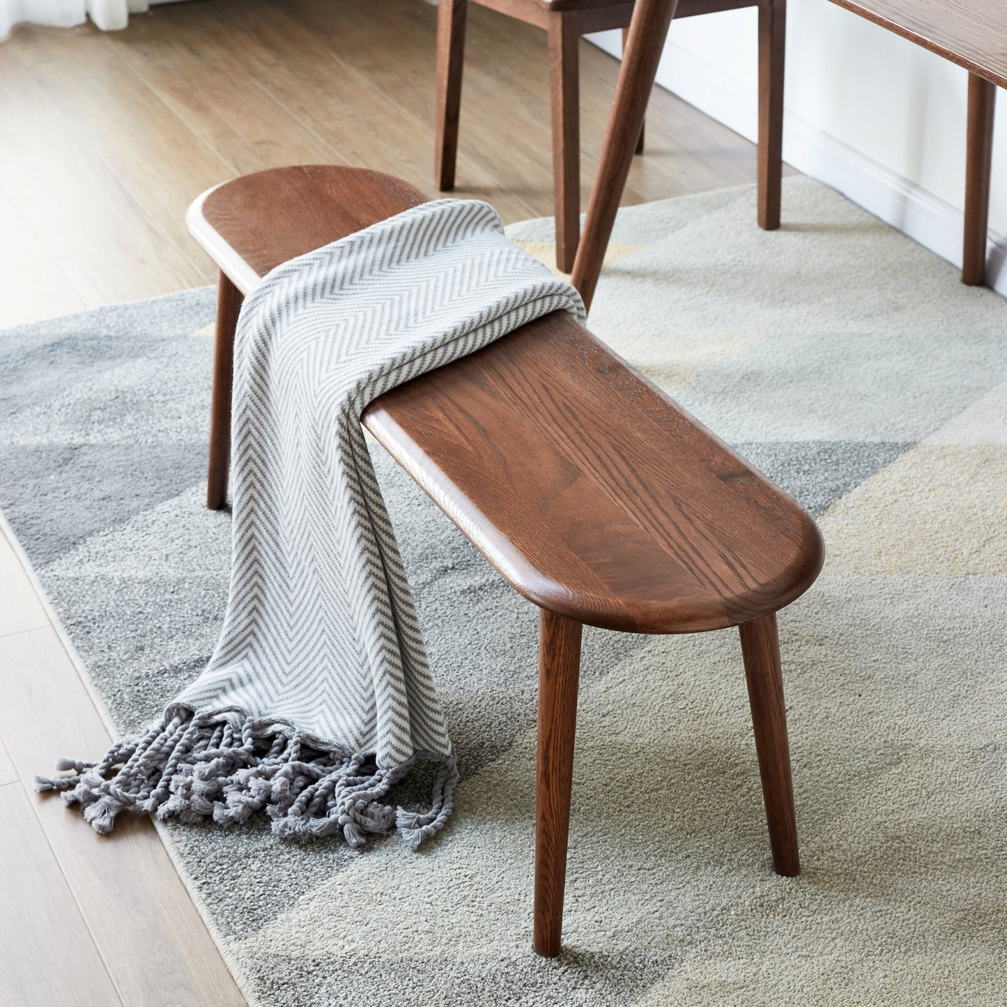 Sonoma Craftsman Wood Dining Bench