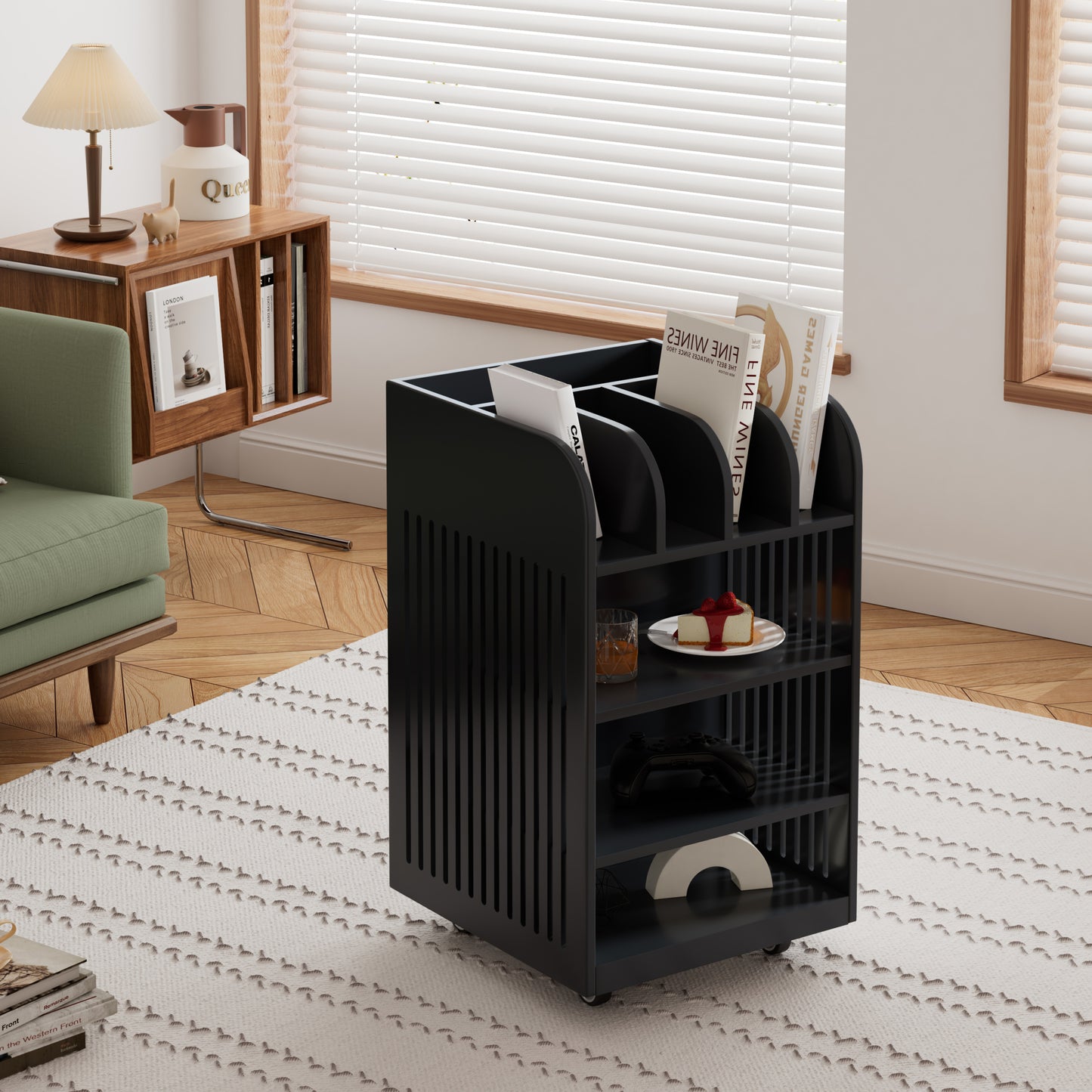 Oakridge Modern 4 Tier Kitchen Spice Rack