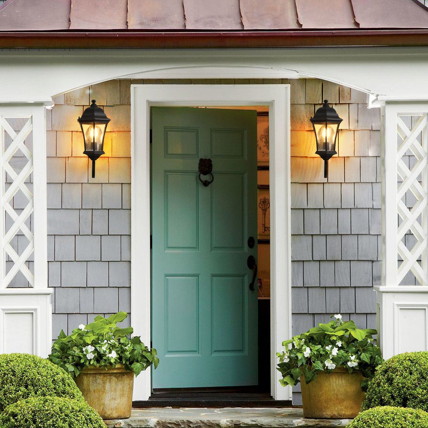 Healdsburg Traditional Glass Wall Lamp