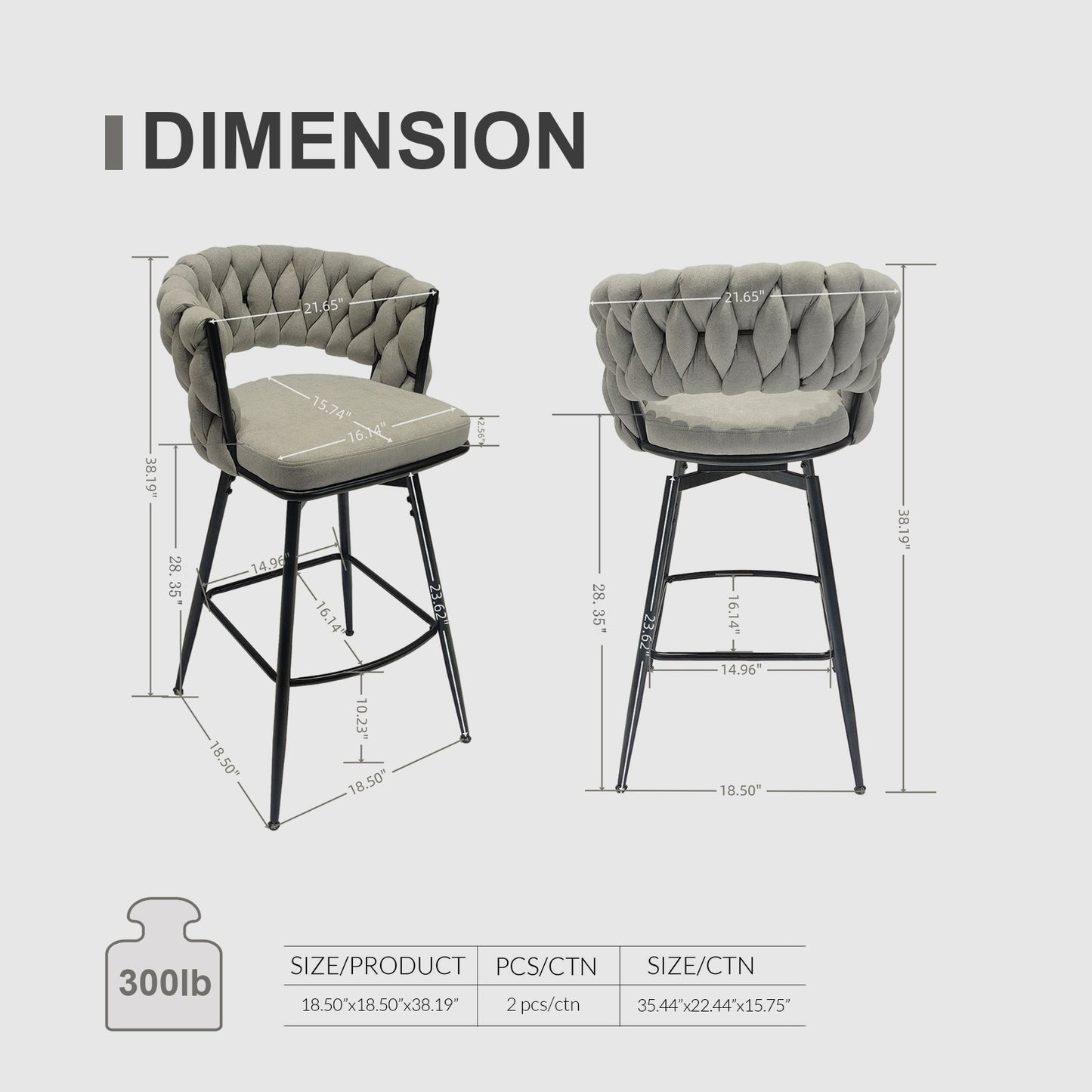 Cleo Contemporary Kitchen Dining Stool