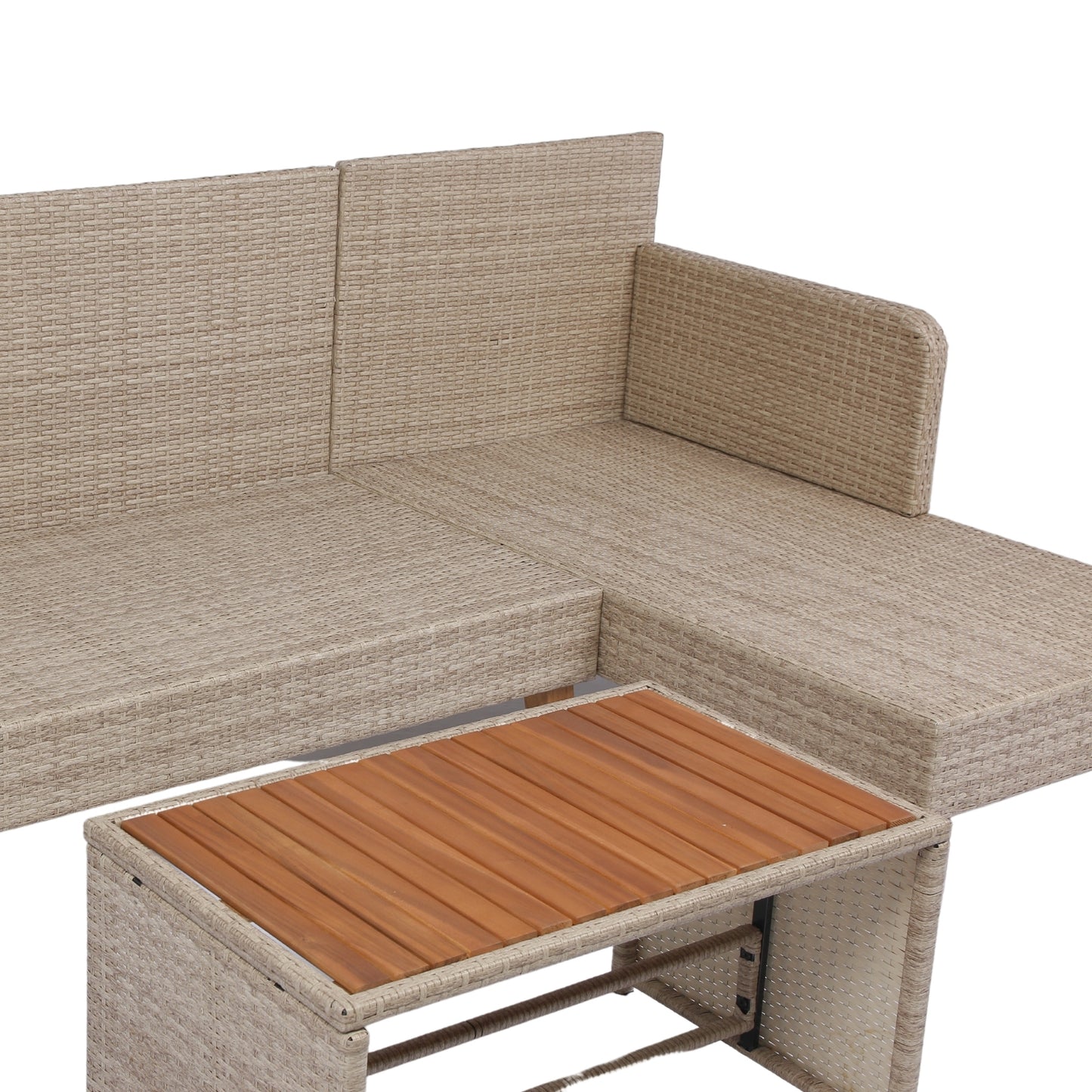 Bartholomew Modern Rattan Outdoor Sofa